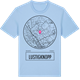 Blue Soul t-shirt med Lustigknopp t-shirt