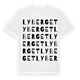 Lyberget ordlek t-shirt