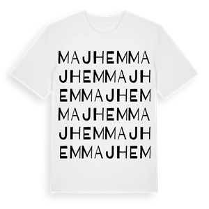 Majhem ordlek t-shirt – ekologisk bomull t-shirt från Pinshirt