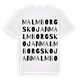 Malmborgskojan ordlek t-shirt