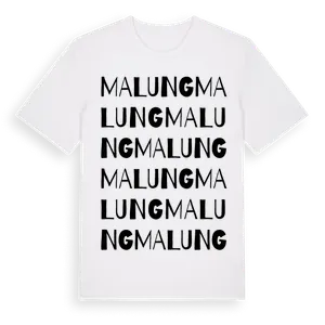 Malung ordlek t-shirt – ekologisk bomull t-shirt från Pinshirt