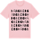 Pink Cotton t-shirt med Mångberg ordlek t-shirt