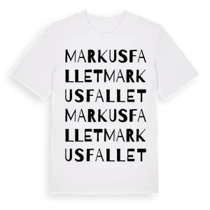 Markusfallet ordlek t-shirt – ekologisk bomull t-shirt från Pinshirt