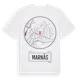 White t-shirt med Marnäs t-shirt
