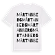 Mårtanberg ordlek t-shirt