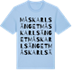 Blue Soul t-shirt med Måskarlsänget ordlek t-shirt
