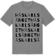 Mid Heather Gray t-shirt med Måskarlsänget ordlek t-shirt