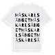 Måskarlsänget ordlek t-shirt