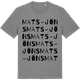 Mid Heather Gray t-shirt med Mats-Jöns ordlek t-shirt