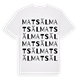 Matsäl ordlek t-shirt