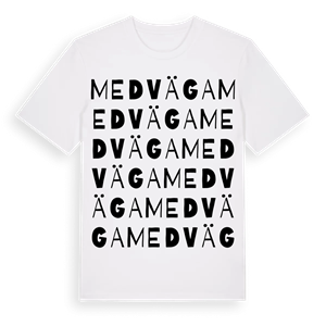 Medväga ordlek t-shirt – ekologisk bomull t-shirt från Pinshirt