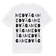 Medväga ordlek t-shirt