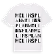 Melins plan ordlek t-shirt