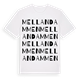Mellandammen ordlek t-shirt