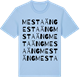 Blue Soul t-shirt med Mestaäng ordlek t-shirt