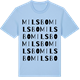 Blue Soul t-shirt med Milsbo ordlek t-shirt