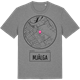 Mid Heather Gray t-shirt med Mjälga t-shirt