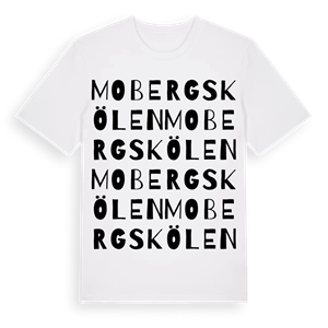 Mobergskölen ordlek t-shirt – ekologisk bomull t-shirt från Pinshirt