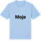 Blue Soul t-shirt med Moje fetstil t-shirt
