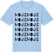 Blue Soul t-shirt med Moje ordlek t-shirt