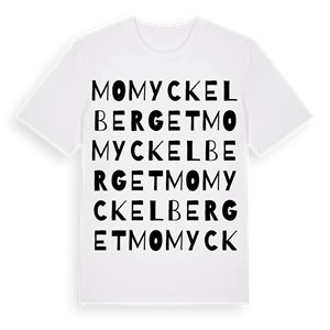 Momyckelberget ordlek t-shirt – ekologisk bomull t-shirt från Pinshirt