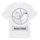 White t-shirt med Morastrand t-shirt
