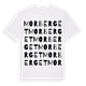 Morberget ordlek t-shirt