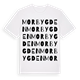 Morbygden ordlek t-shirt