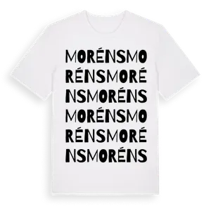 Moréns ordlek t-shirt – ekologisk bomull t-shirt från Pinshirt
