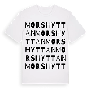 Morshyttan ordlek t-shirt – ekologisk bomull t-shirt från Pinshirt