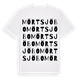 Mörtsjöbo ordlek t-shirt
