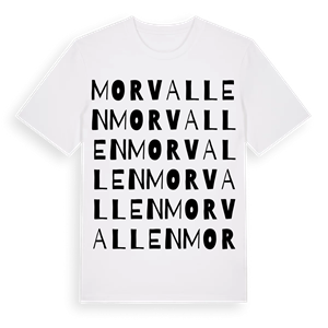 Morvallen ordlek t-shirt – ekologisk bomull t-shirt från Pinshirt