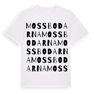 Mossbodarna ordlek t-shirt – ekologisk bomull t-shirt från Pinshirt