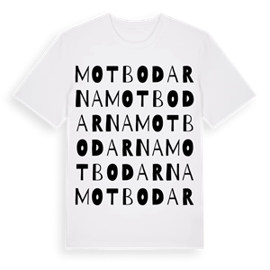 Motbodarna ordlek t-shirt – ekologisk bomull t-shirt från Pinshirt