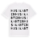 Musikanten ordlek t-shirt