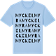 Blue Soul t-shirt med Myckelmyra ordlek t-shirt
