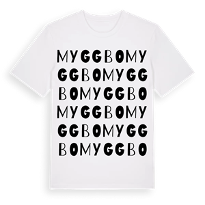 Myggbo ordlek t-shirt – ekologisk bomull t-shirt från Pinshirt