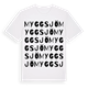 Myggsjö ordlek t-shirt