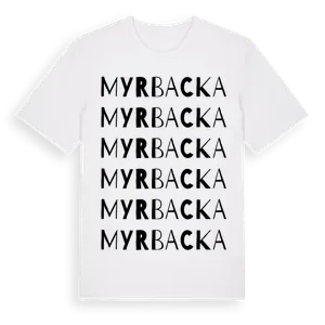 Myrbacka ordlek t-shirt – ekologisk bomull t-shirt från Pinshirt