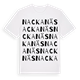 Nackanäs ordlek t-shirt