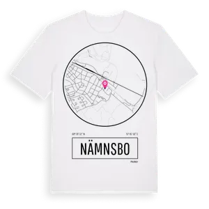 Nämnsbo t-shirt – ekologisk bomull t-shirt från Pinshirt