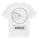 White t-shirt med Nämnsbo t-shirt