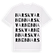 Narskvarnen ordlek t-shirt
