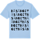 Blue Soul t-shirt med Näsänget ordlek t-shirt