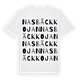 Nasbäckkojan ordlek t-shirt