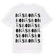 Näsbo ordlek t-shirt