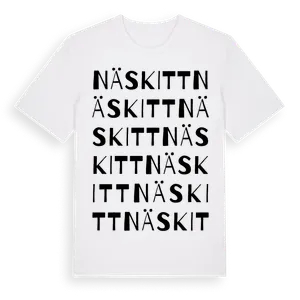Näskitt ordlek t-shirt – ekologisk bomull t-shirt från Pinshirt