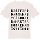 Vintage White t-shirt med Nästfäbodarna ordlek t-shirt