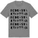 Mid Heather Gray t-shirt med Nedra Svarthyttan ordlek t-shirt