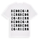 Nedre Garberg ordlek t-shirt